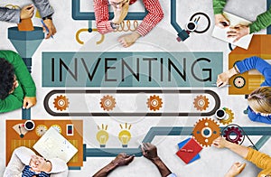 Inventing Innovation Create Creative Process Concept