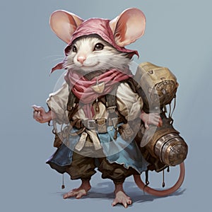 Inventive Character Designs Pirate Mouse 1 By Magali Villeneuve