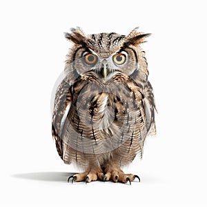 Inventive Owl Character Design In National Geographic Style
