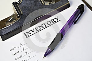 Inventory Clipboard