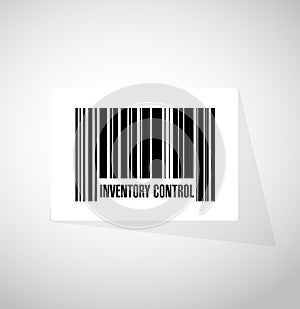 inventory control upc code sign concept photo