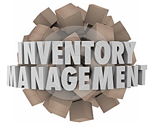 Inventory Management Cardboard Boxes Merchandise Stock Logistics