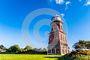 Invercargill water tower, beautiful building architecture, Invercargill, New Zealand. I