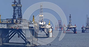 Invergordon decommissioned jackup rigs path the way to the port