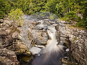 Invermoriston Falls, Highland, Scotland