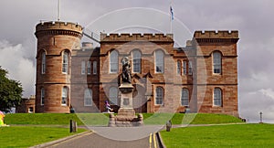 The Inverness Castle in Scotland