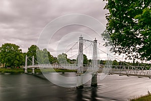 Inverness at cloudy weather in summer, Scotland