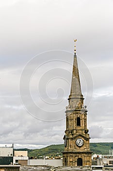 Inverness at cloudy weather in summer, Scotland