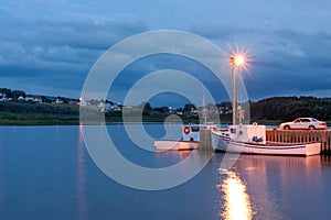 Inverness harbor, Nova Scotia