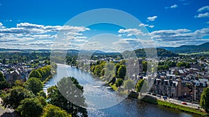 Inverness with river Ness photo