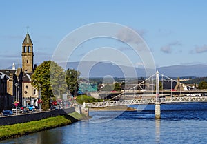 Inverness in Scottish Highlands