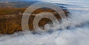 Inversion on Table Mountain