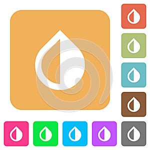 Invert colors rounded square flat icons photo