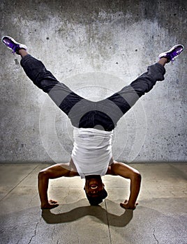 Inverted Urban Break Dancer