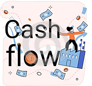 Invest earnings, cash, money flow and get increase of salary. Financial growth and development