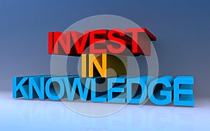 invest in knowledge on blue