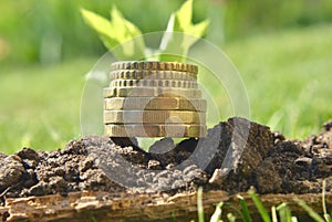 Invest your money super quality abstract business picture