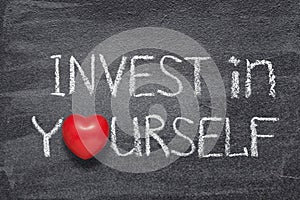 Invest in yourself photo