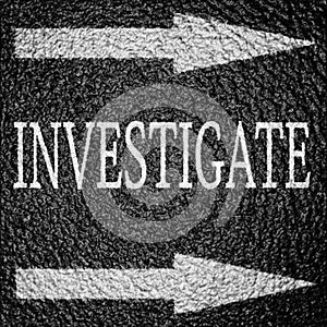 Investigate photo