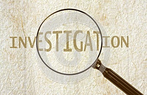 Investigation