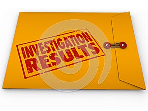 Investigation Results Yellow Envelope Research Findings Report