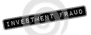 Investment Fraud rubber stamp