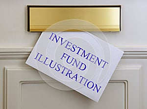 Investment fund illustration Letter Delivery