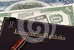 Investment portfolio photo