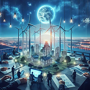 Investment in renewable energy projects in underserved commnit