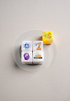 Investments in high technology and automation bring profit. photo