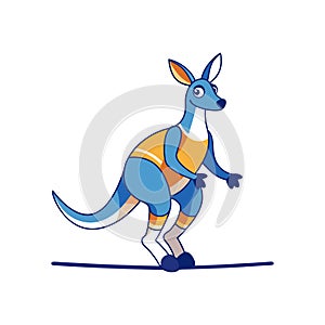 Invigorated Kangaroo Slacklining