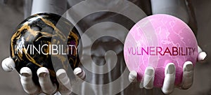 Invincibility or Vulnerability - decide between two options
