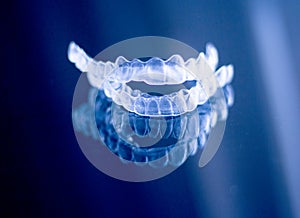 Invisible dental orthodontics