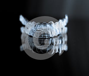 Invisible dental orthodontics