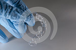 Invisible orthodontic removable aligner for teeth straightening