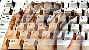 The invisible typist