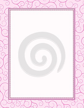 Invitation background / frame