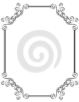 Invitation border / frame