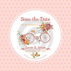 Invitation or Congratulation Card - for Wedding, Baby Shower