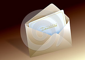 Invitation envelope