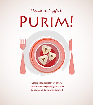 Invitation for Purim party and dinner