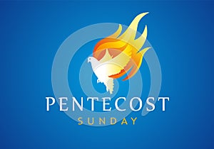 Pentecost Sunday, Holy Spirit banner photo