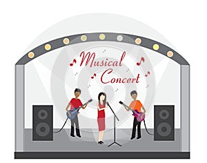 Invitation to a musical concert