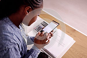 Invoice Document OCR. Taking Photo