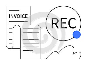 Digital Invoice Management with Receipt Tracking in Cloud Storage
