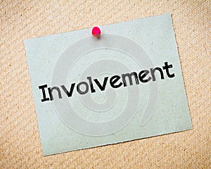 Involvement