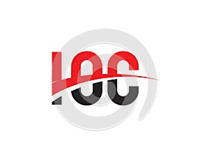 IOC Letter Initial Logo Design Vector Illustration