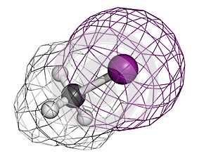 Iodomethane (methyliodide, MeI) pesticide, soil disinfectant and