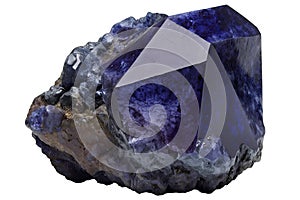 Iolite Stone On Isolated Transparent Background, Png. Generative AI