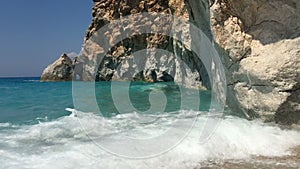 Ionian Sea, Greece, Lefkada island, Milos Beach